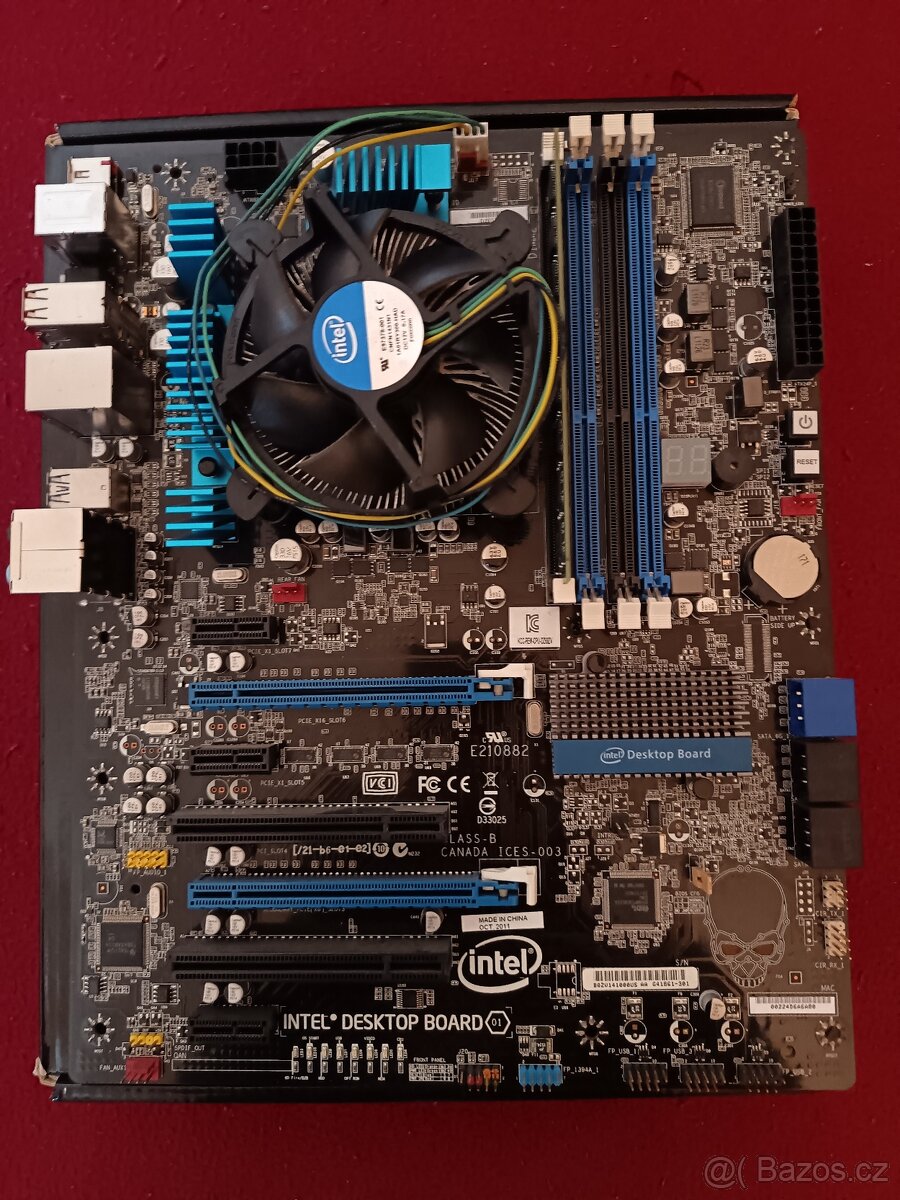 I5 2500 + základní deska + 8gb ddr3