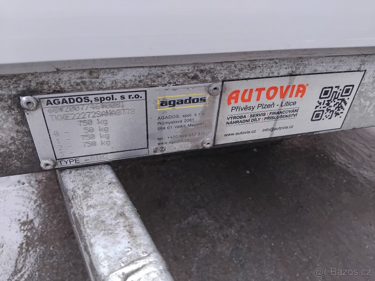 přívěsný vozík Děčín