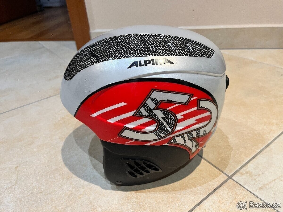 Dětská lyžařská helma Alpina 51-55 cm