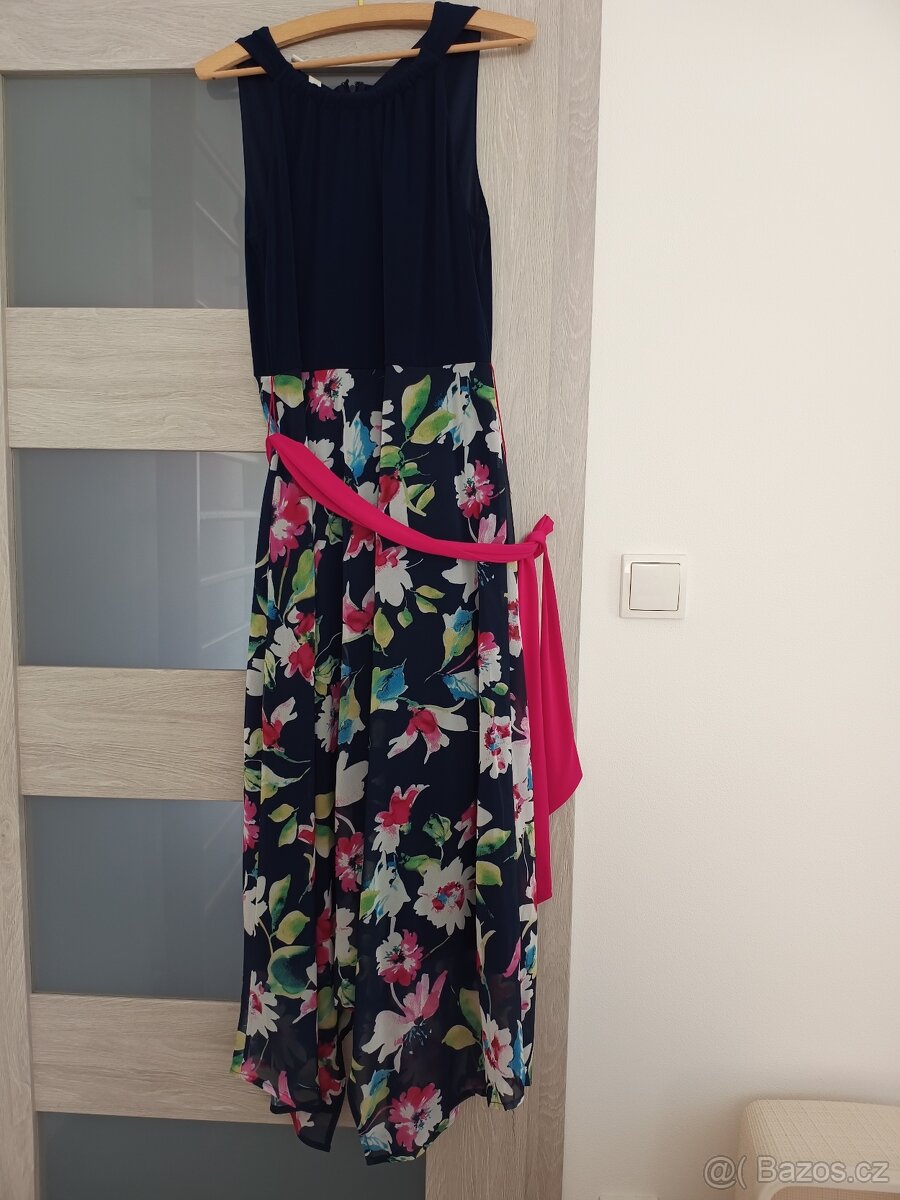 Dlouhé květované letní šaty