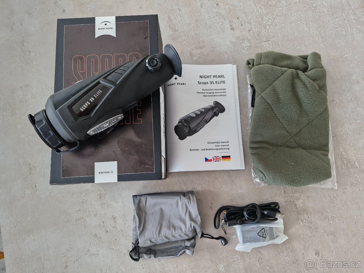 Termovize - NOVÁ, záruka 1 rok, zvýhodněná cena