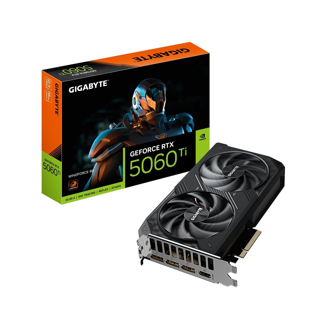 GIGABYTE GeForce RTX 5060 Ti WINDFORCE 8GB