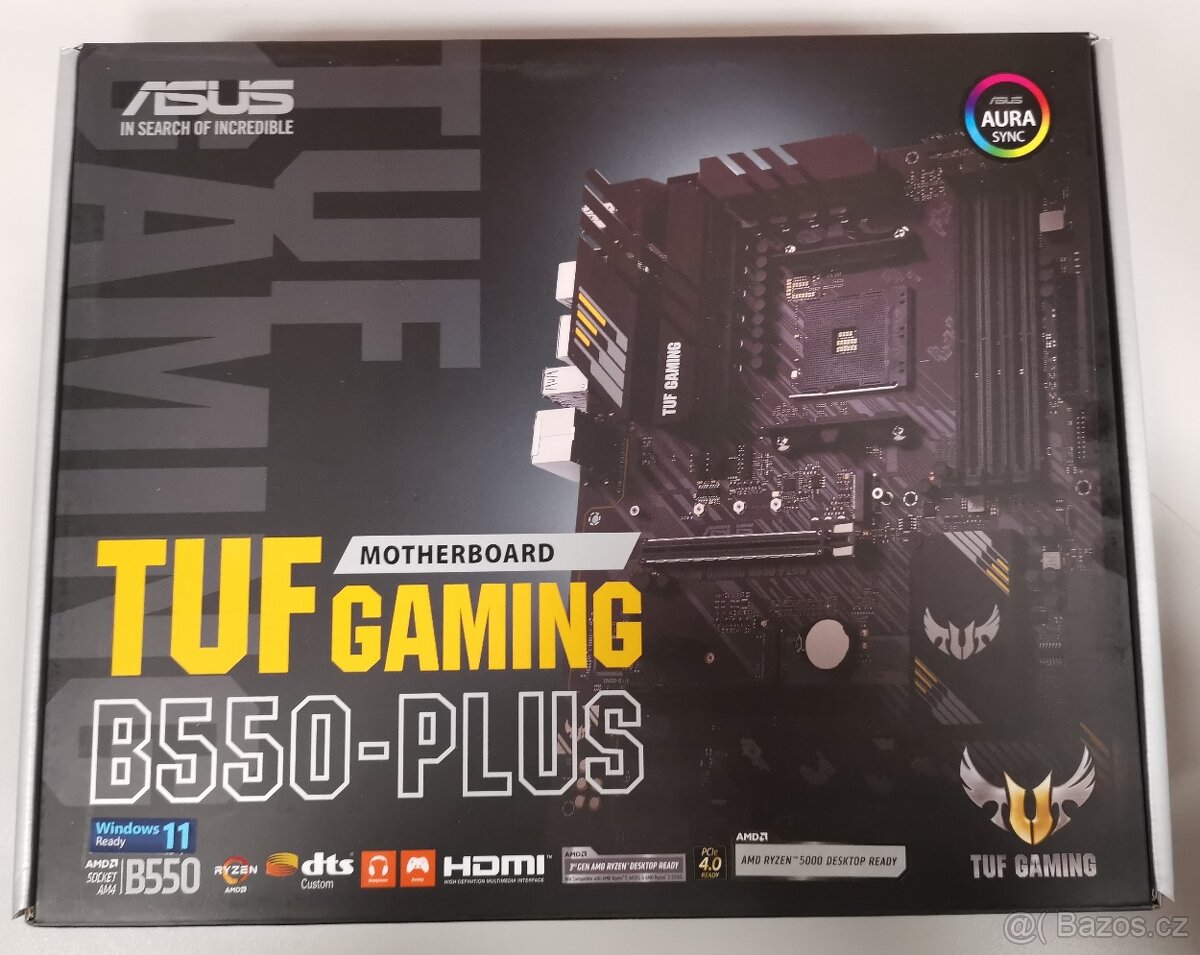 ASUS TUF GAMING B550-PLUS pre AMD CPU AM4