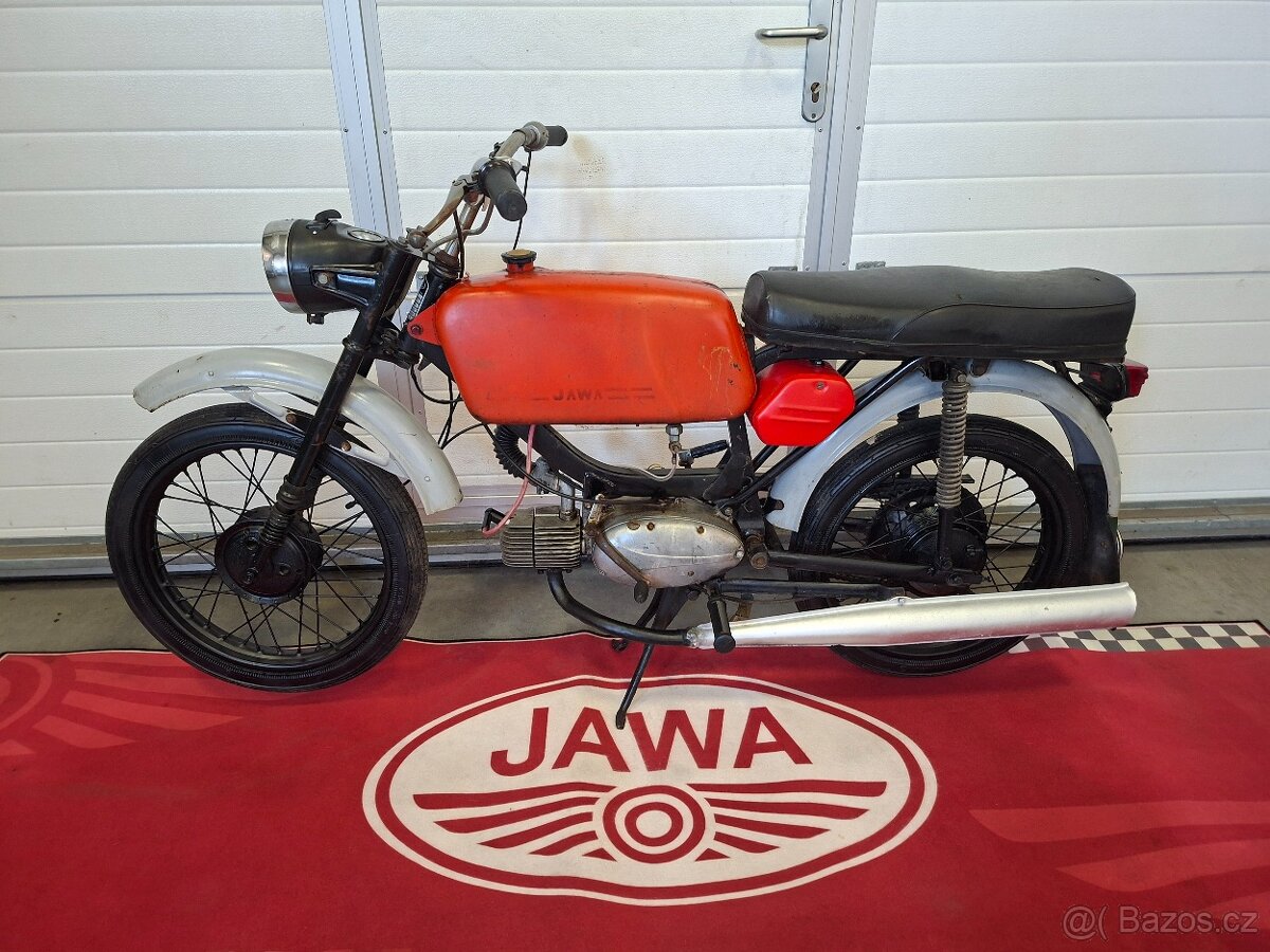 Jawa Mustang s TP a Špz