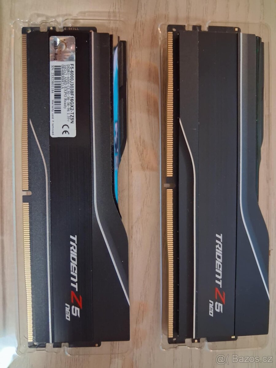 Prodám RAMky DDR5 32gb (16gbx2)