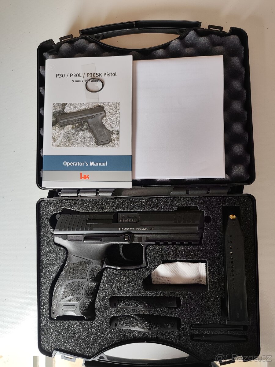 Heckler & Koch P30L V3. 9mm Luger