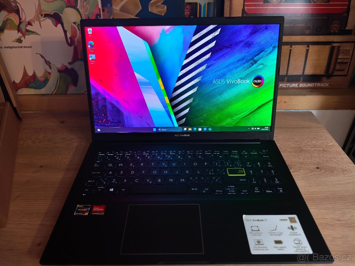 ASUS VivoBook M513U OLED displej, REZERVACE