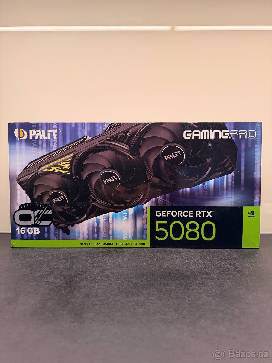 Nvidia Geforce Palit RTX 5080 GamingPro OC 16GB