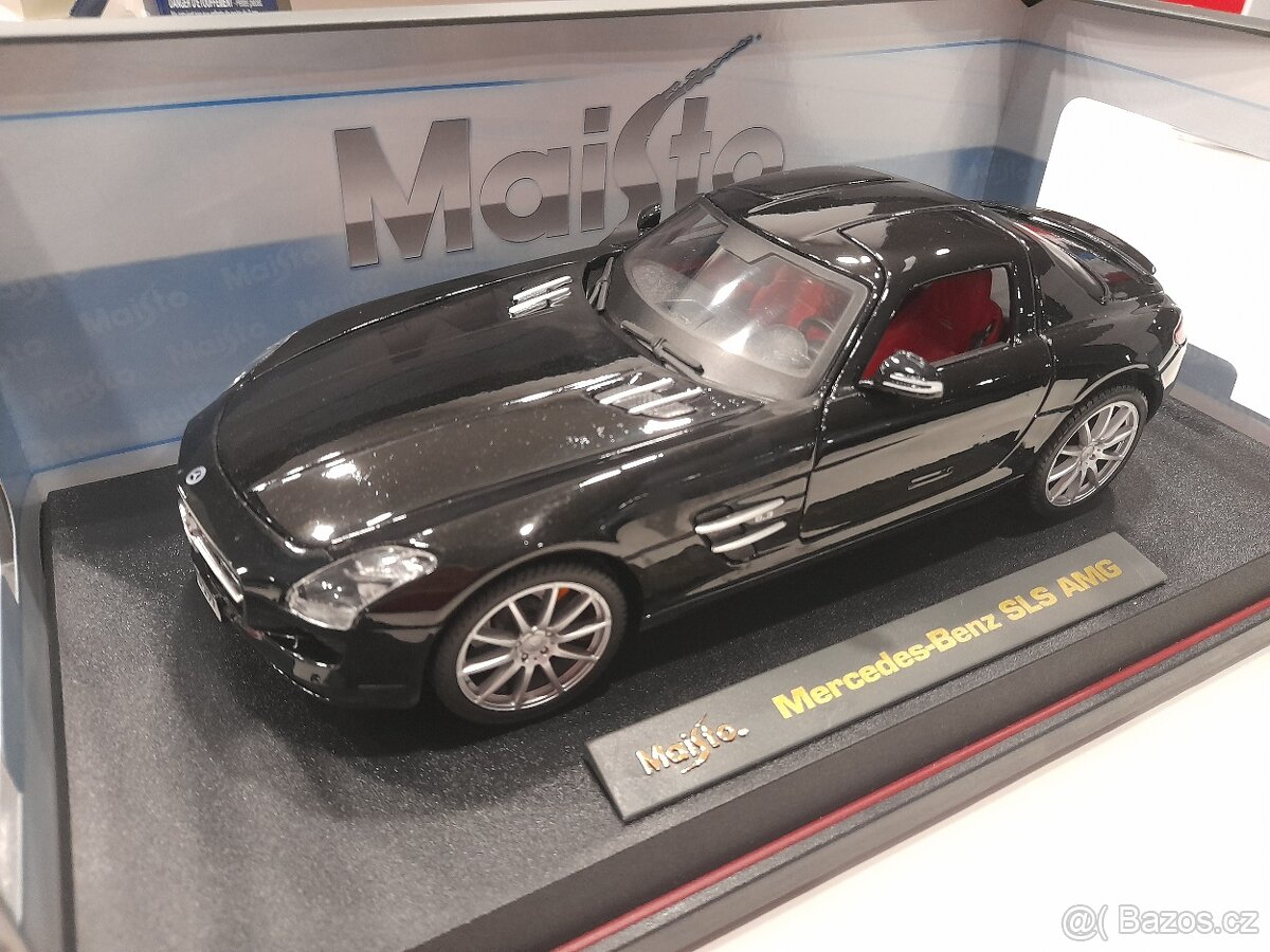 model Mercedes - Benz SLS AMG, MAISTO, 1:18