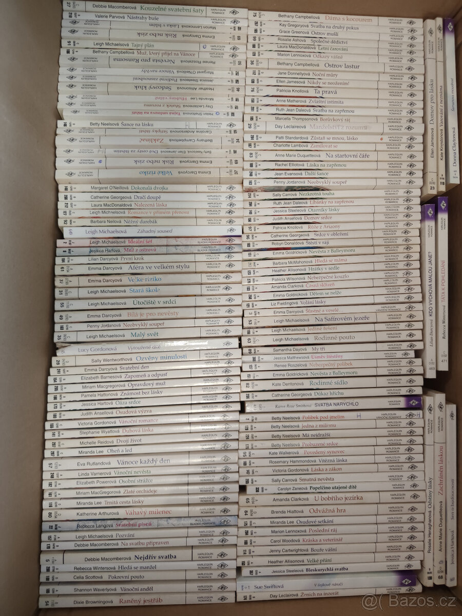Harlequin Romance přes 200ks