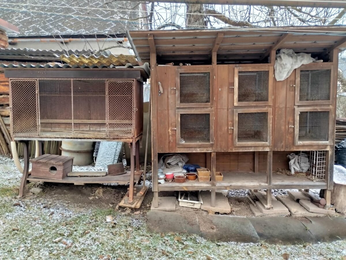 Králičárny, kotce na králíky