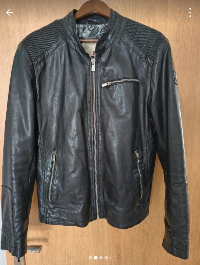 Luxusní kožená bunda Milestone L/XL