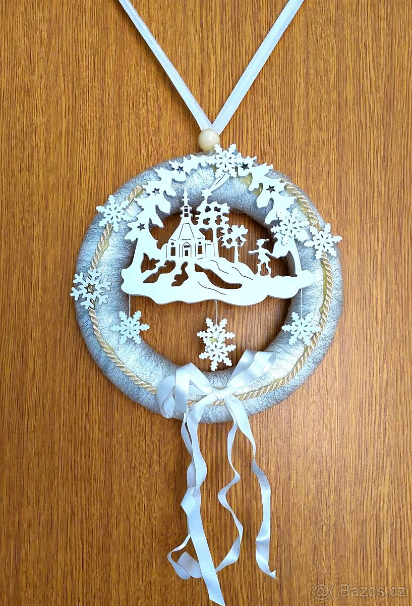 Nový zimní věneček
