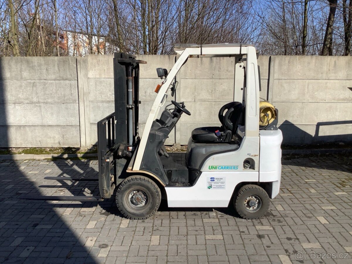 Nissan FG15 benzín/LPG, 2013, pozicionér