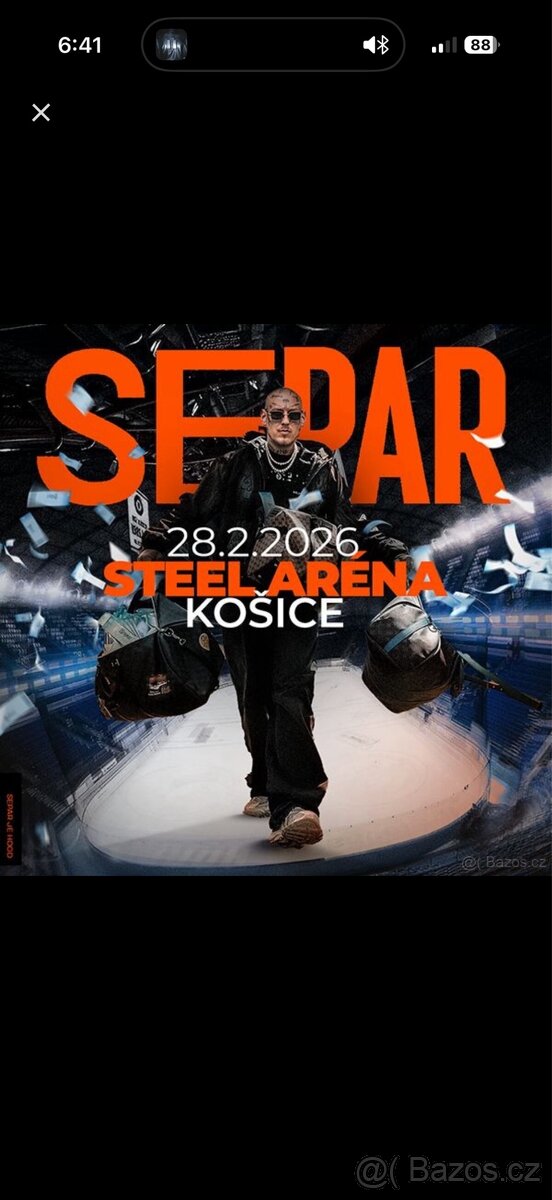 Separ lístky Košice