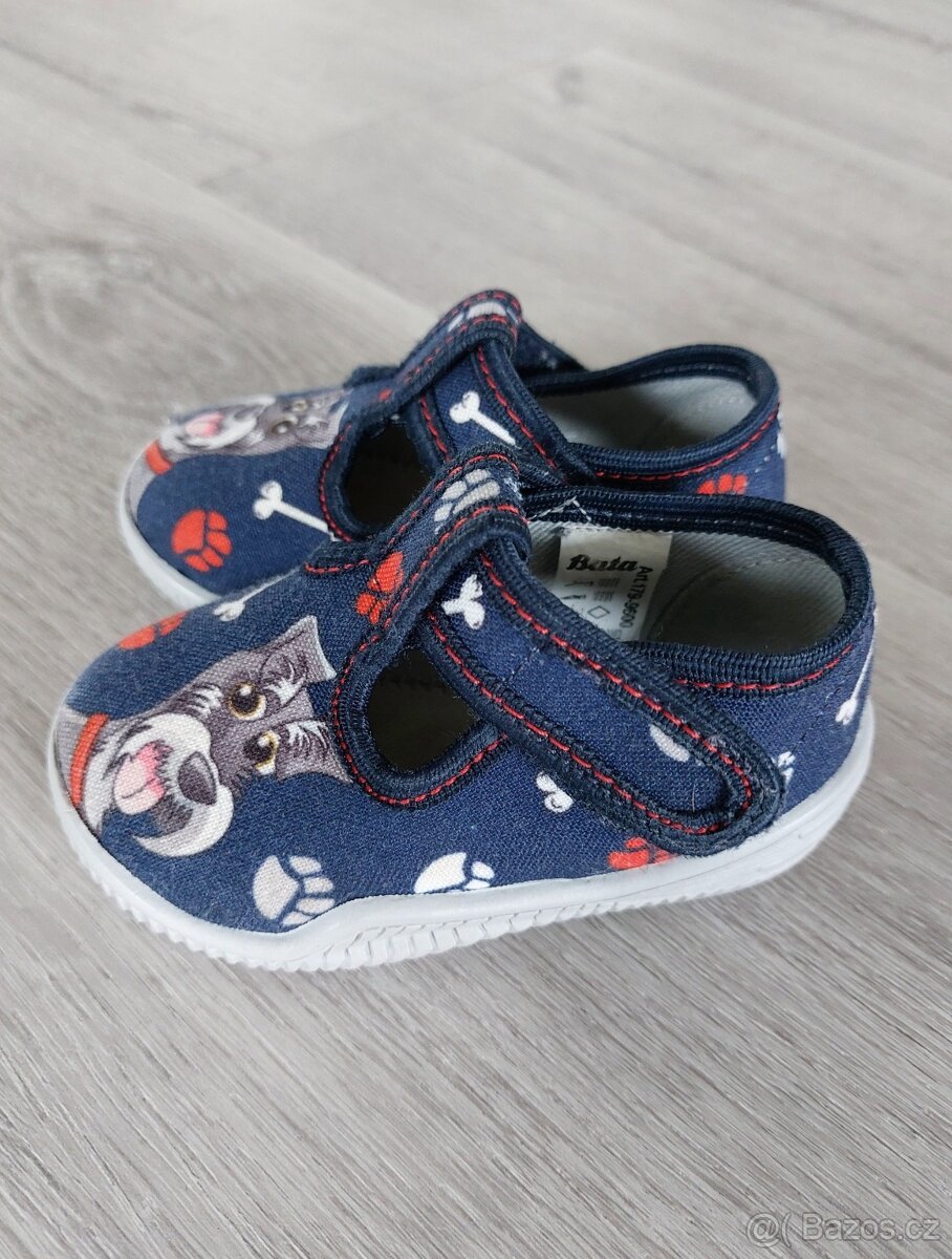 Dětské boty/papučky 19-20