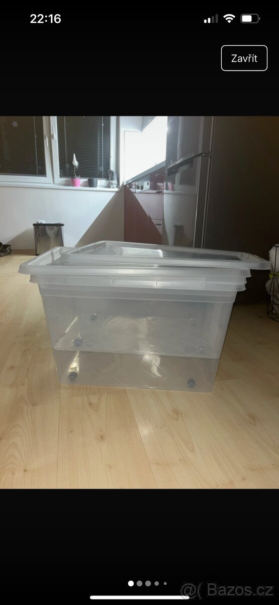 Plastová krabice 2x