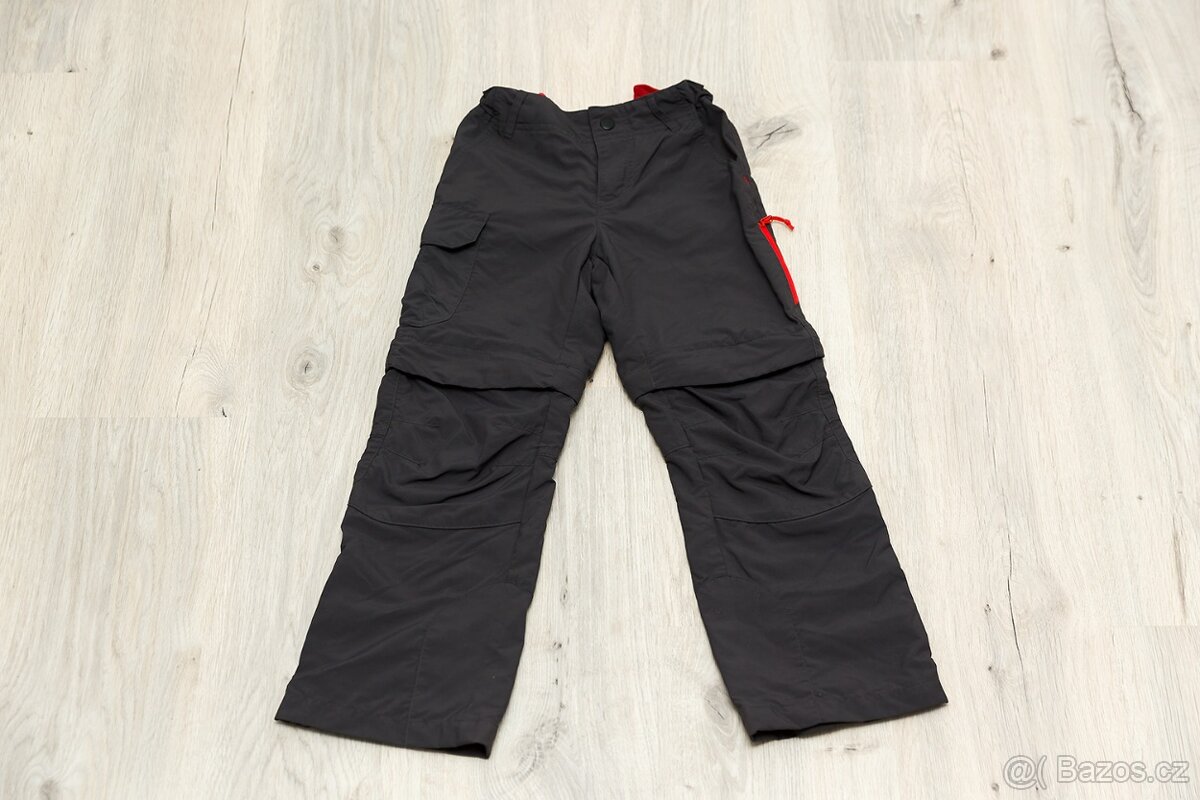 Dětské turistické kalhoty 2v1 vel. 123-130