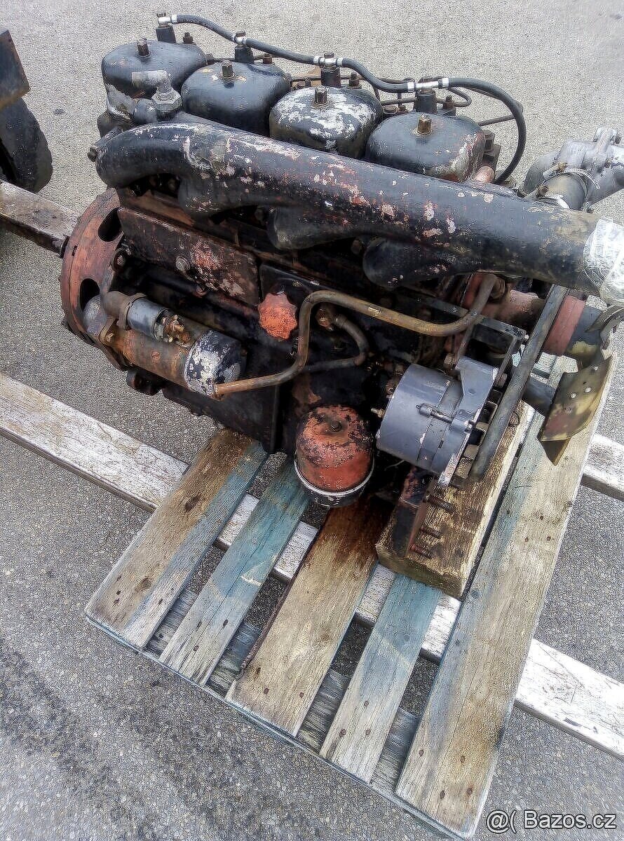 Motor Zetor 7701 Super stav