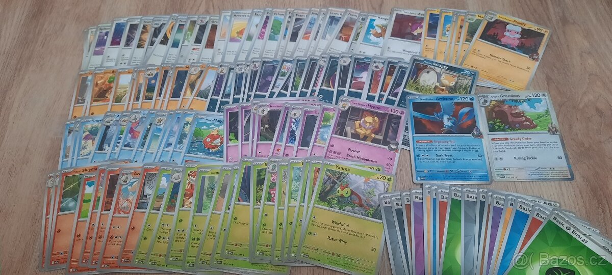 Pokémon karty Destined Rivals 123 ks