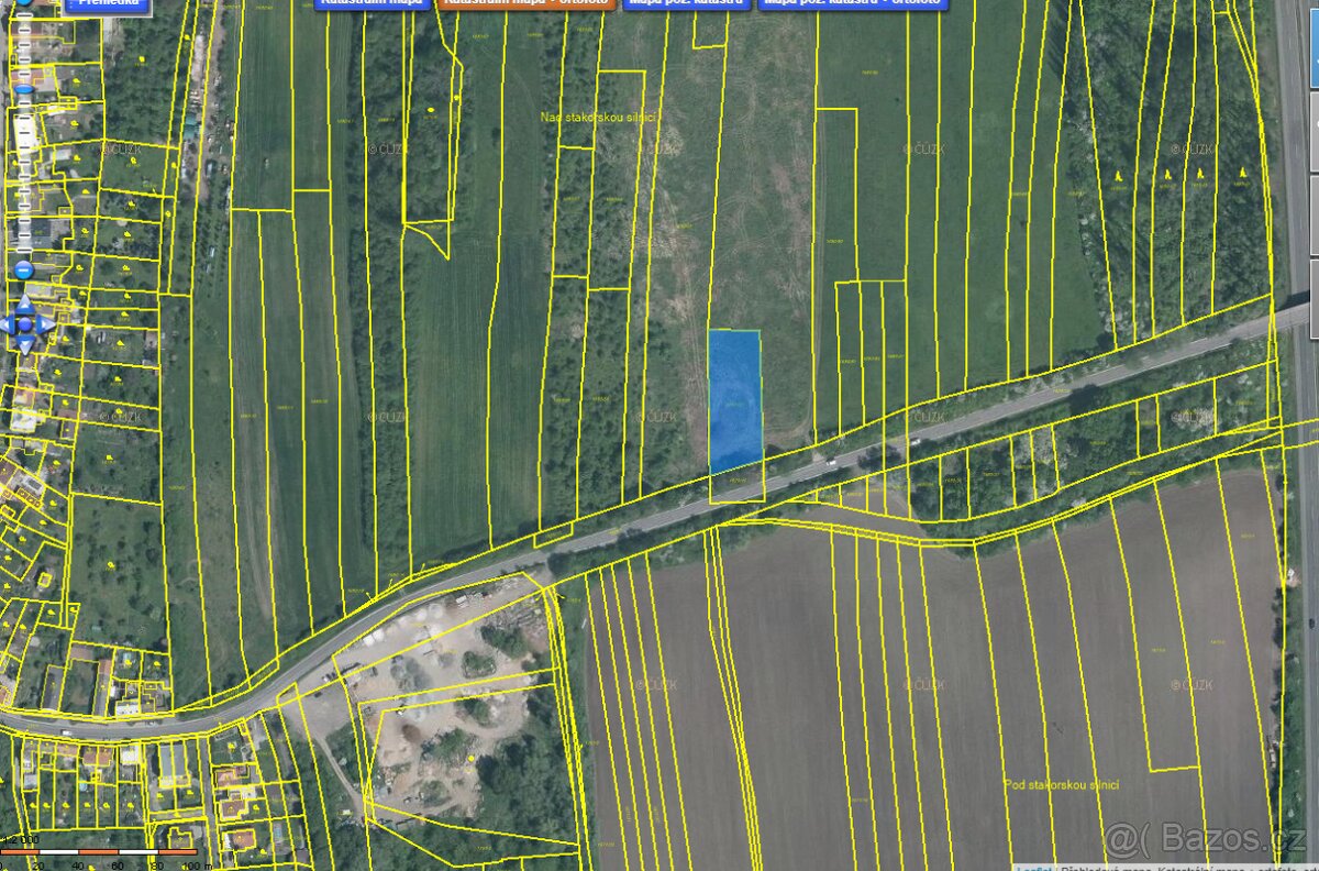 Stavební parcela Kosmonosy