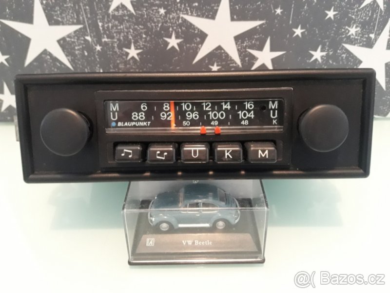 Autorádio Blaupunkt Mannheim K rok 1974