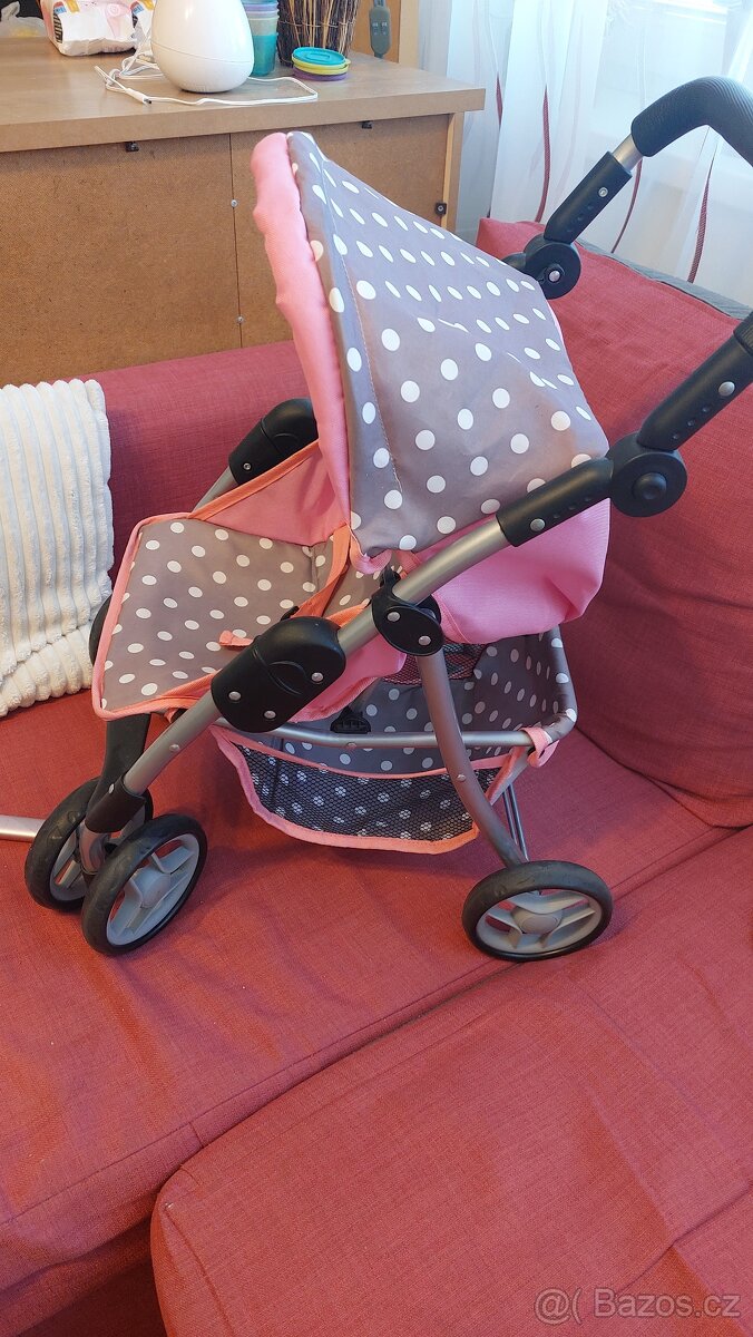 Kočárek sportovní pro panenky, znacka Doris