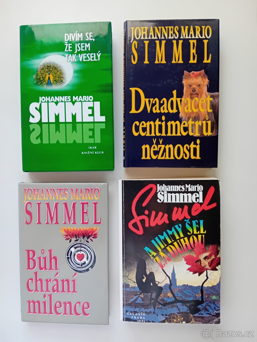 Johannes Mario Simmel 4x