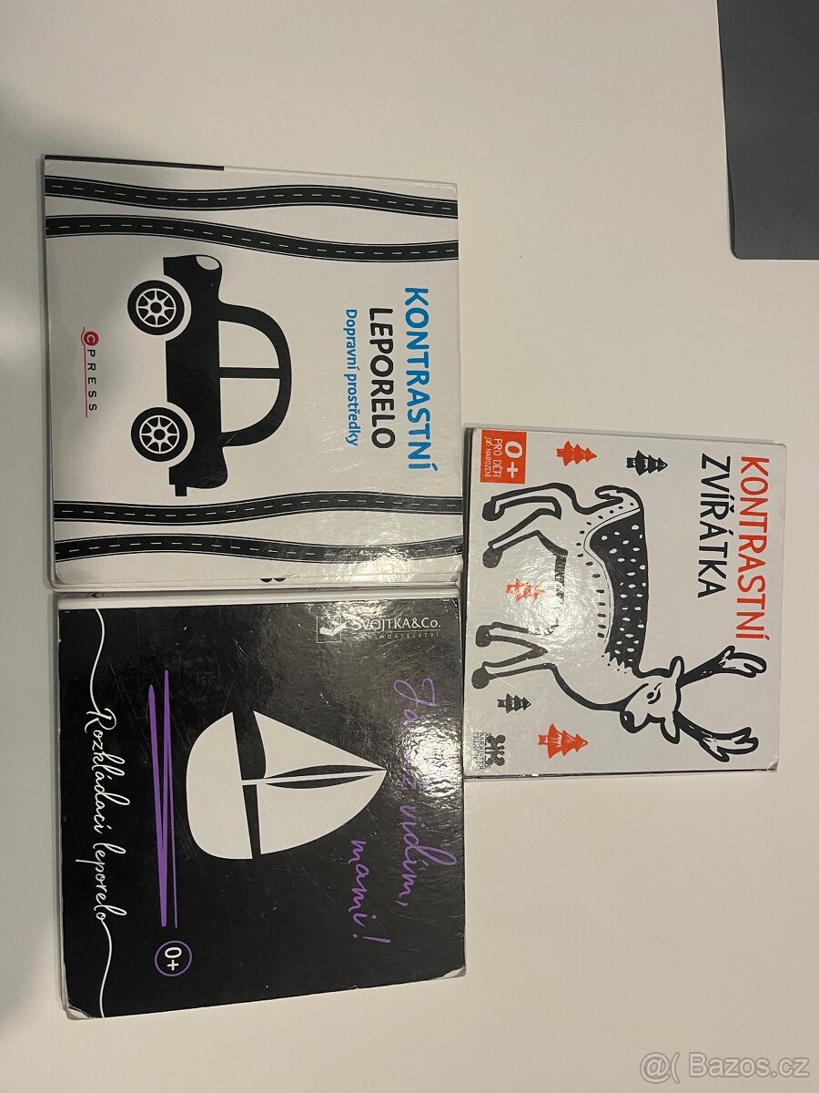 Dětské kontrastní knihy