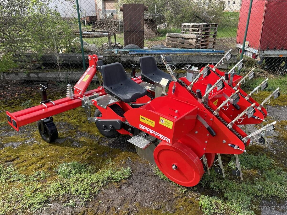 Sazeč zeleniny za traktor Spapperi TU/AS MONODRIVE