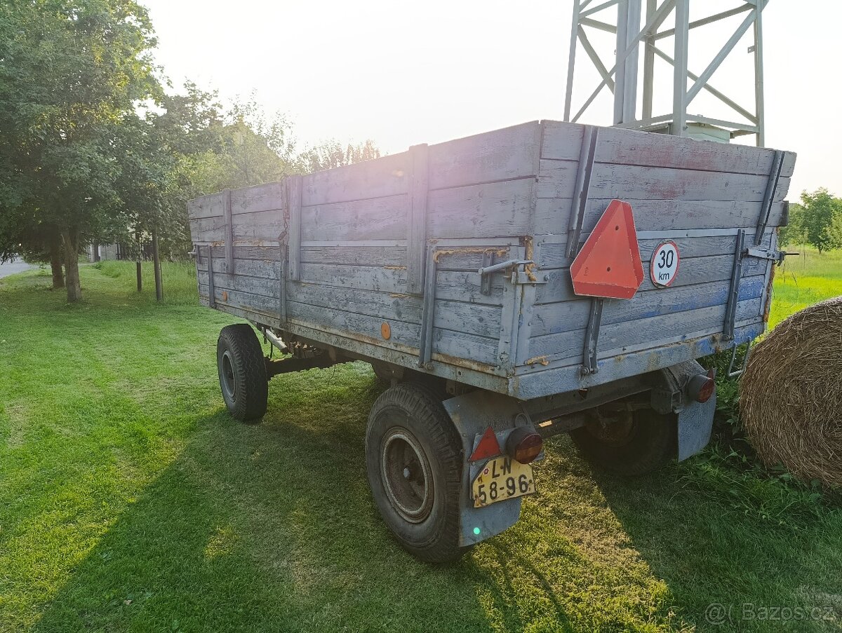 vlek za traktor 4t valník vůz