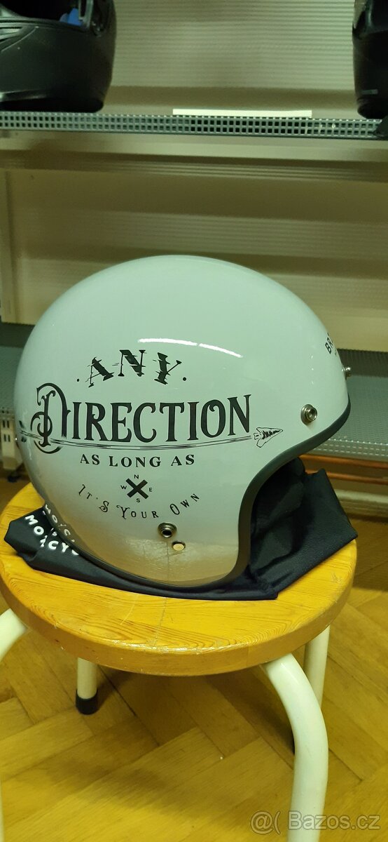 Prilba Brixton seda vel.M/57-58cm, nova, puvodne 3290Kc