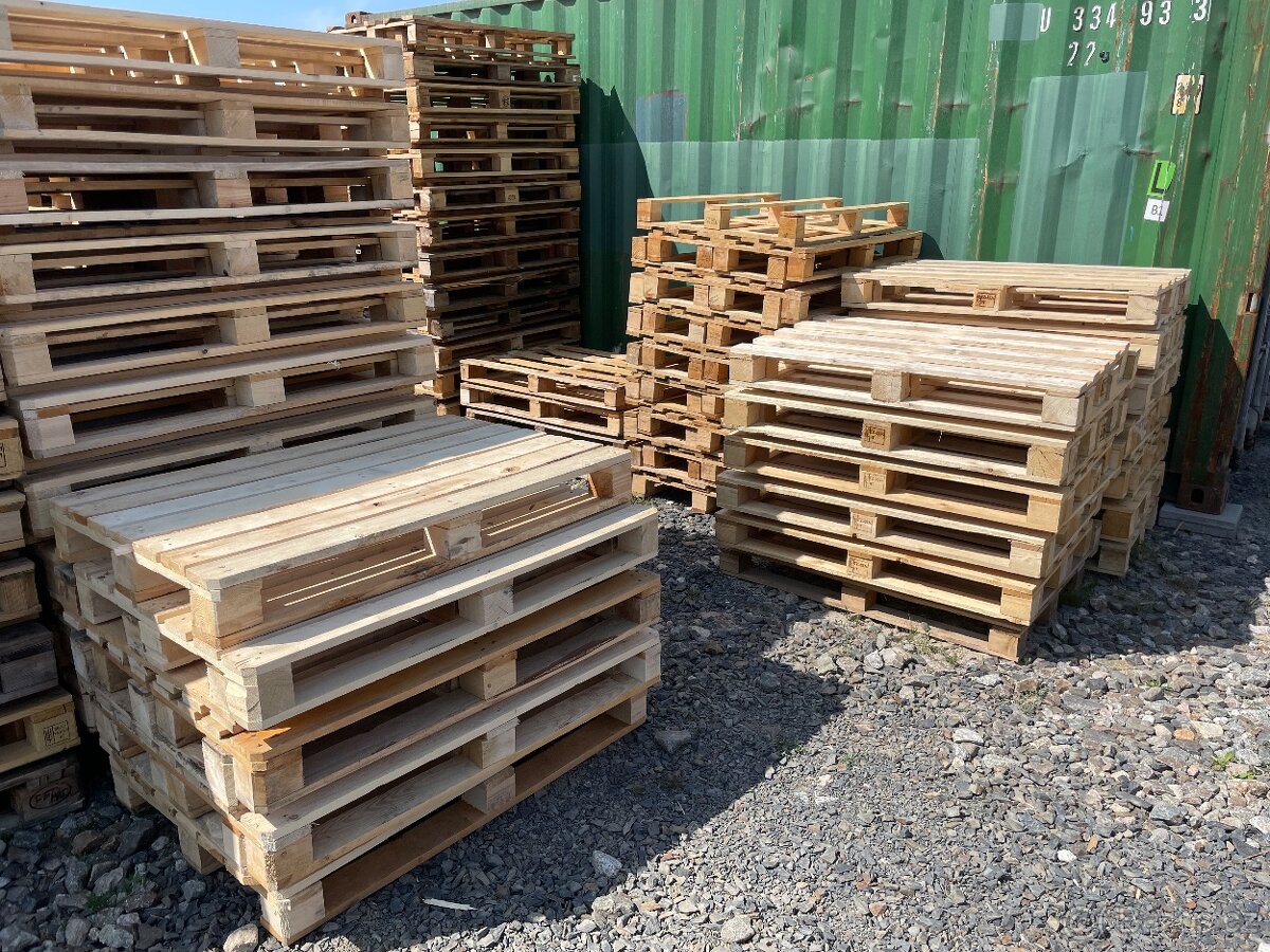 Drevene palety na nabytek sklad zbozi stavbu atd