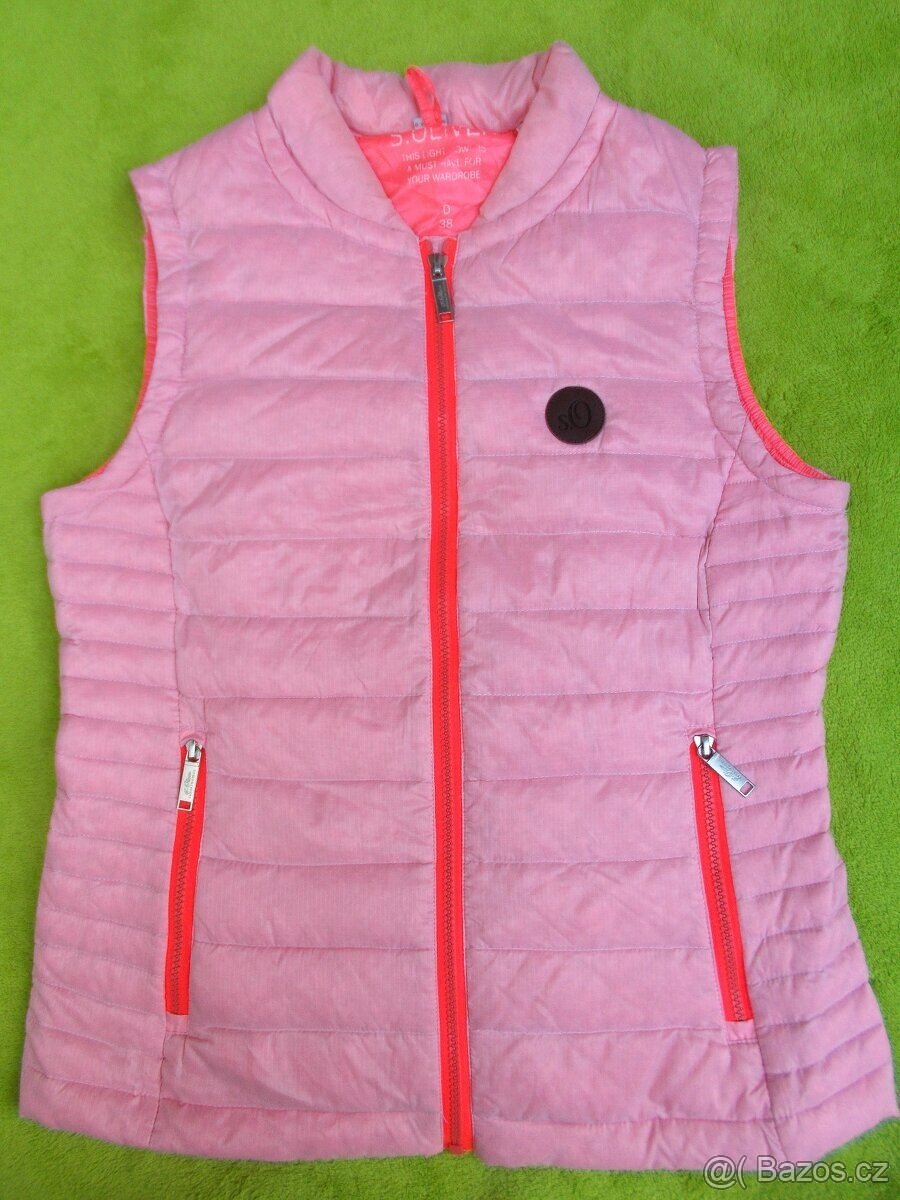 Jarní dámská zateplená vesta s.Oliver vel. 38