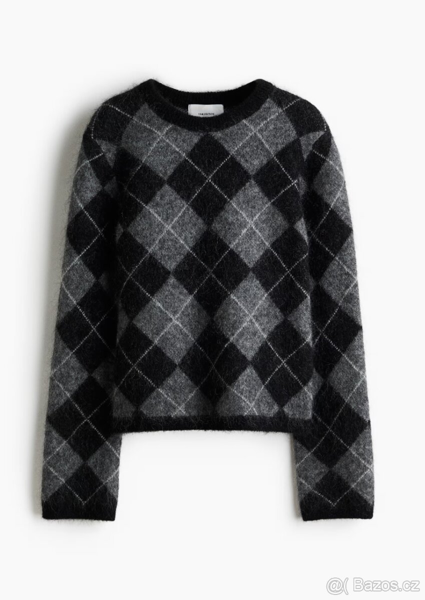 svetr z mohérové směsi H&M, vel. S