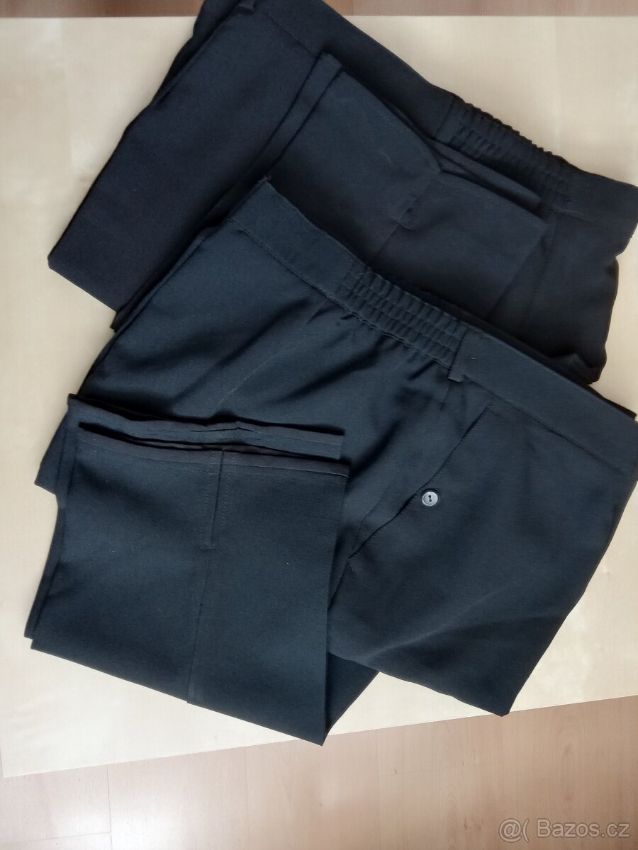 2 x společenské kalhoty - NOVÉ