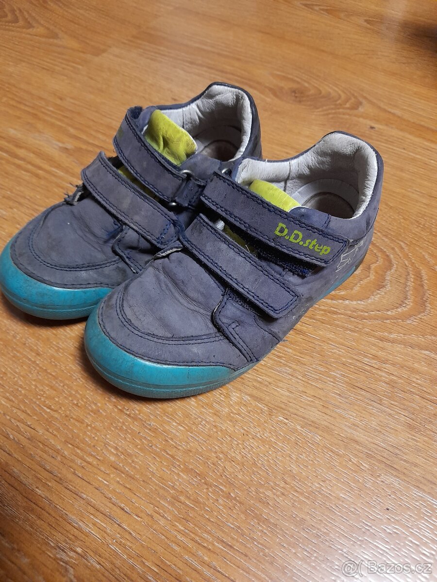 Dětská kožená obuv D.D.step, vel. 30