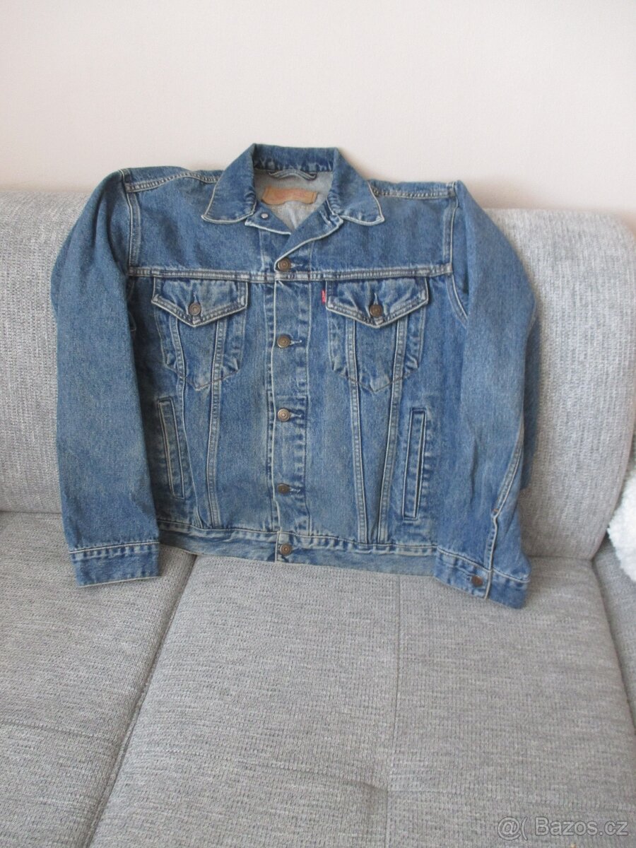 Pánská riflová retro bunda original Levis