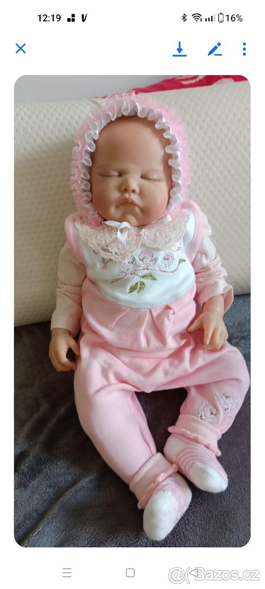 Reborn panenka Starling