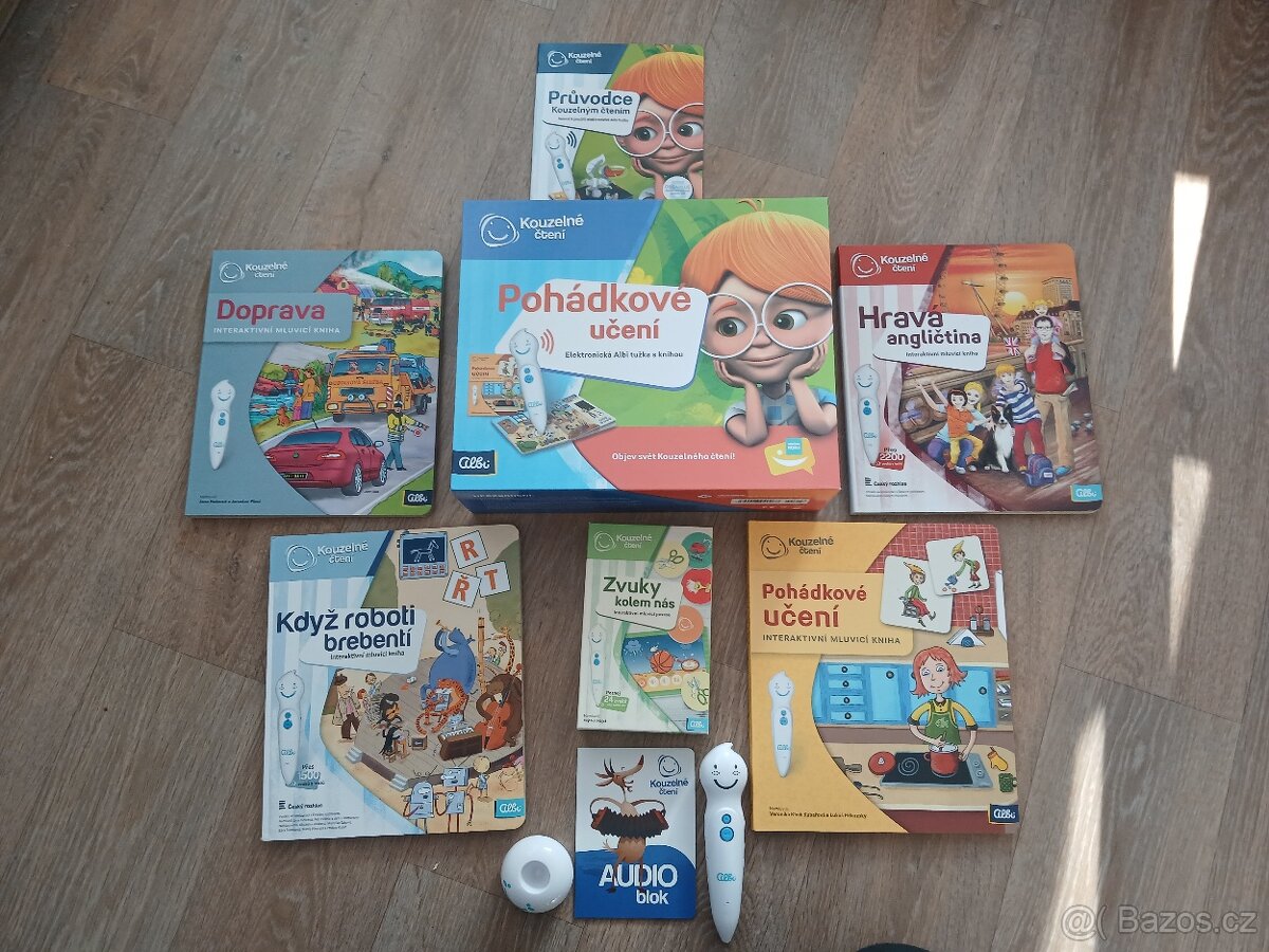 Sada knih s Albi tužkou - kouzelné čtení