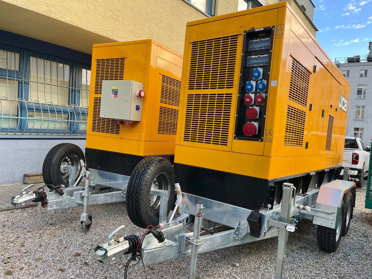 Elektrocentrála JCB 220 kVA - půjčovna