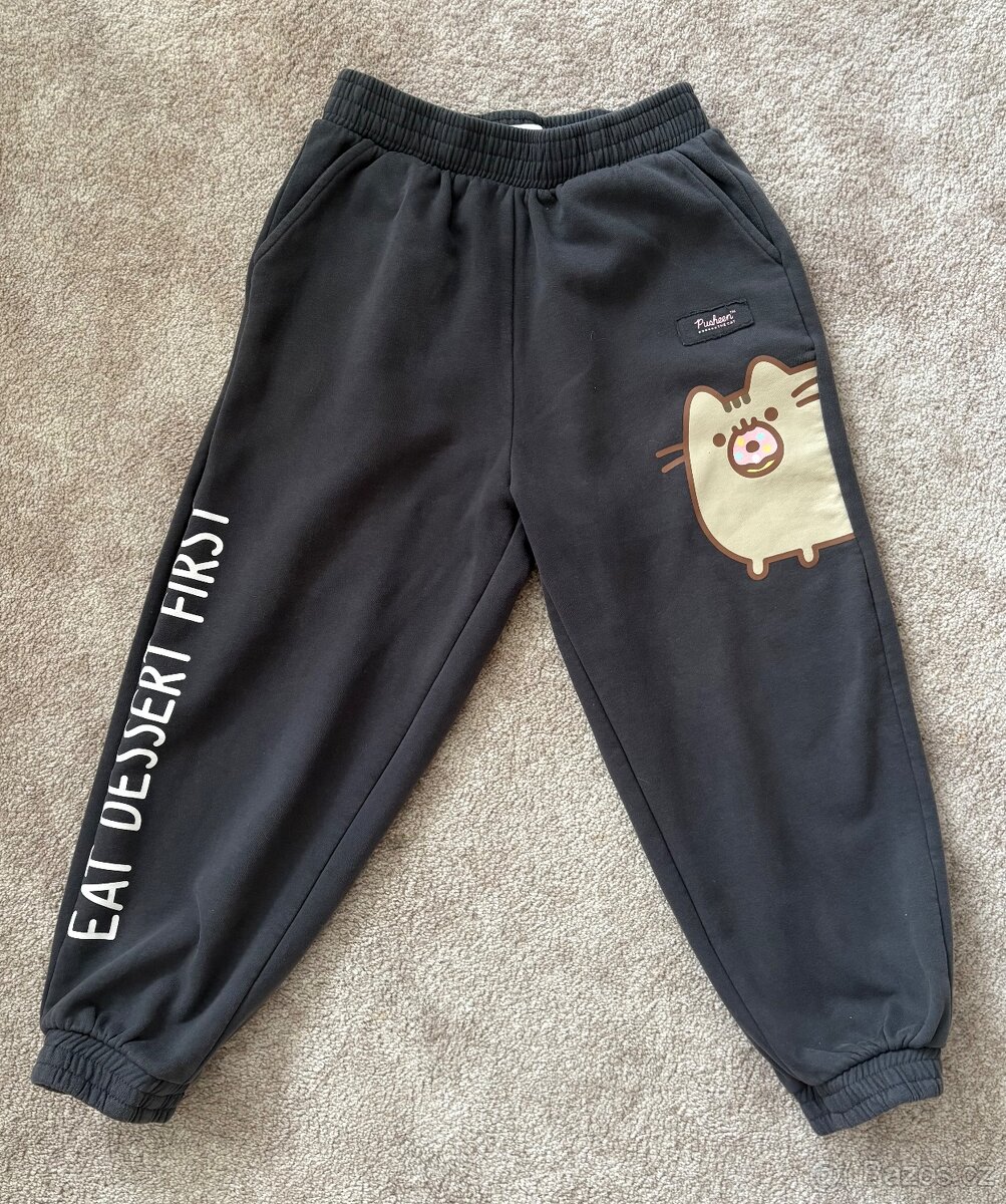 Divci teplaky Pusheen zn.Reserved - vel.146