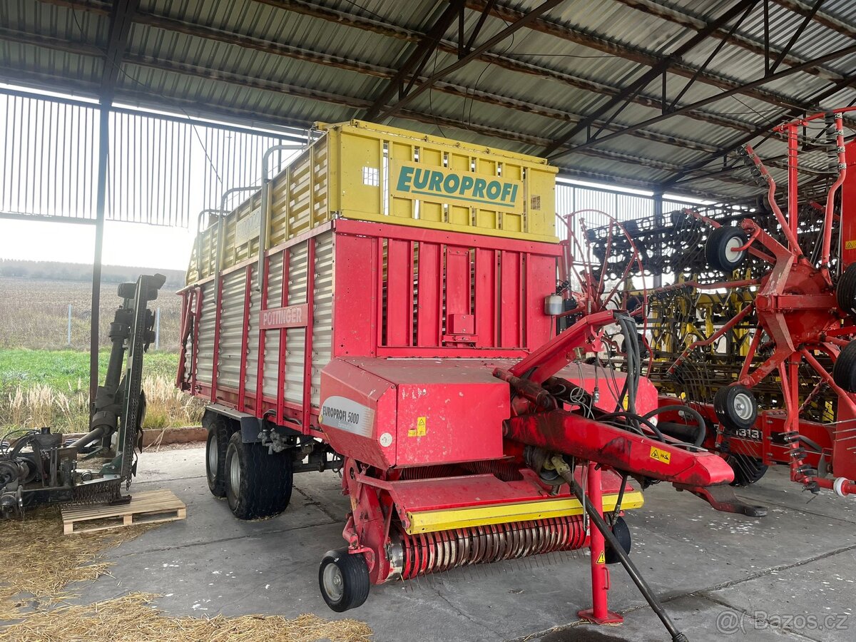 Sběrací vůz Pöttinger EUROPROFI 5000 EUROMATIC