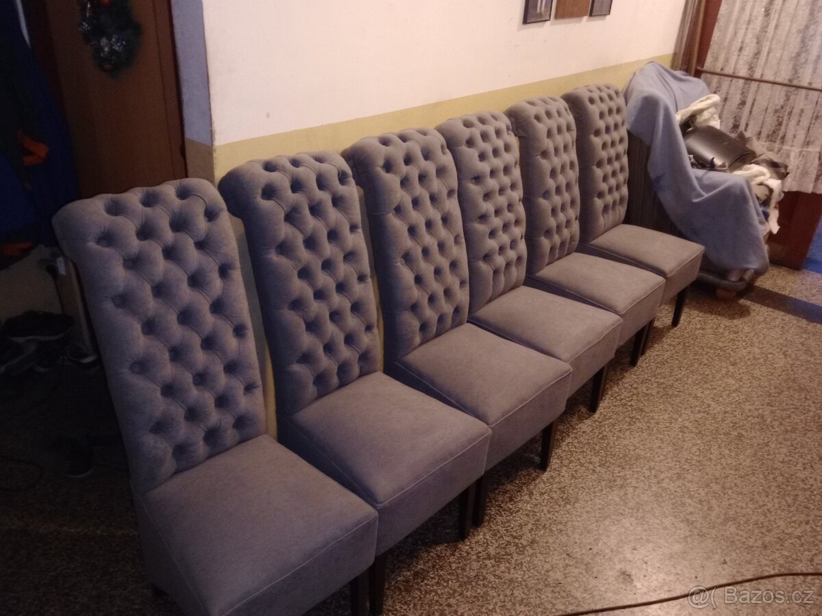 Jídelní židle 6 kusu