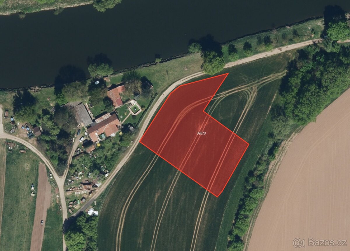 Zemědělská půda, prodej, Řečany nad Labem, Pardubice