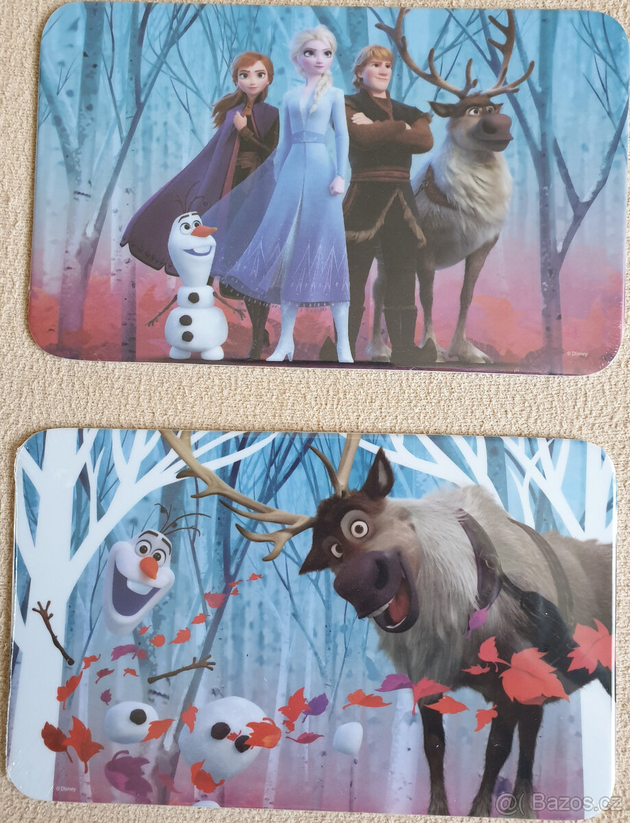 Ledové království - snídaňová prkénka