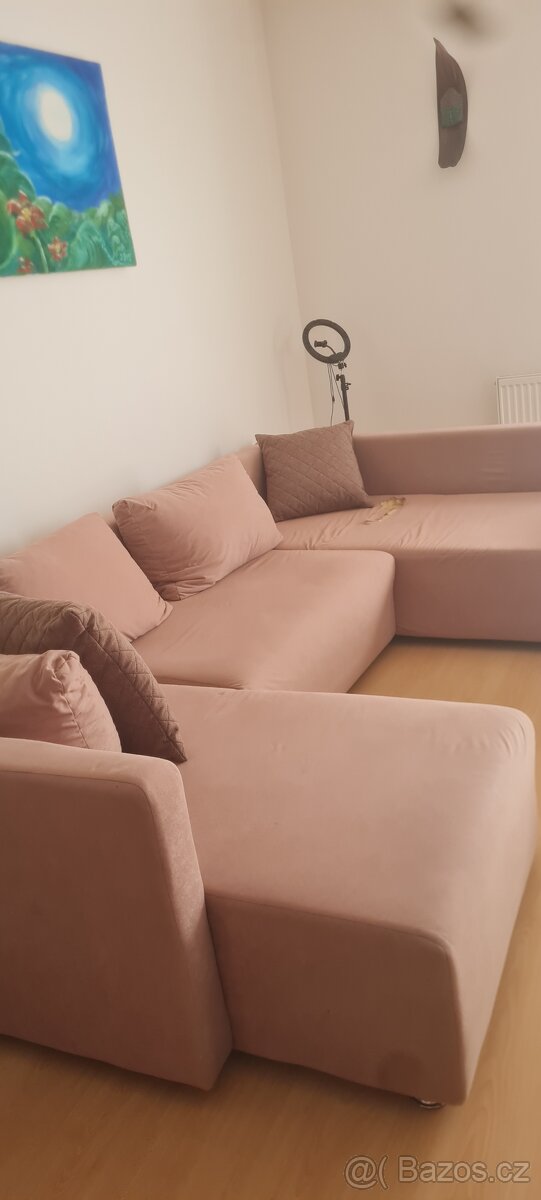 Sedacka rozkládáci s úložným prostorem