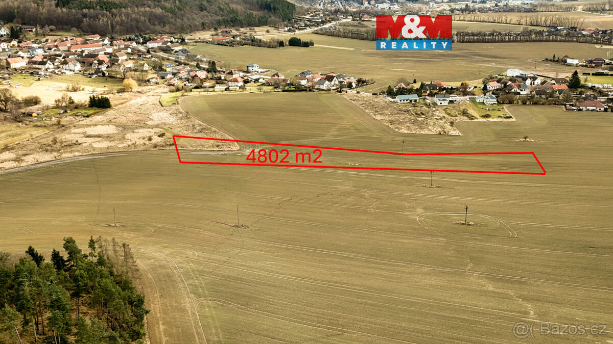 Prodej pole, 4802 m², Střela u Strakonic
