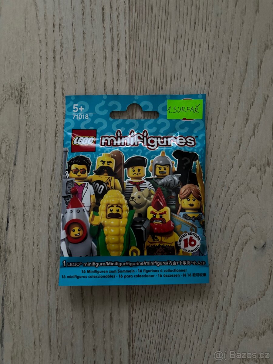 Lego - minifigures série 17 (surfer)