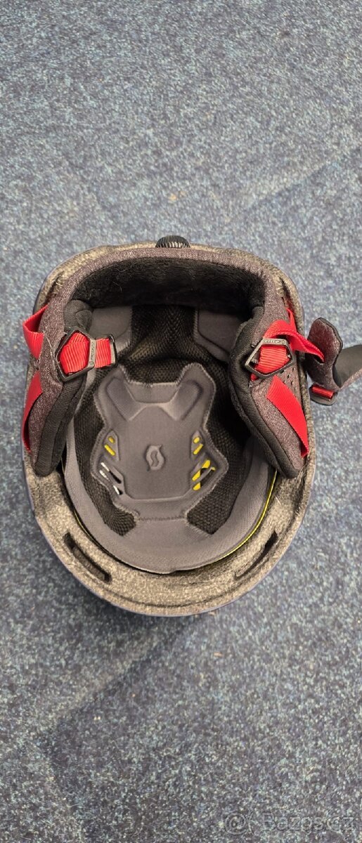 Lyžařská helma Scott + brýle head